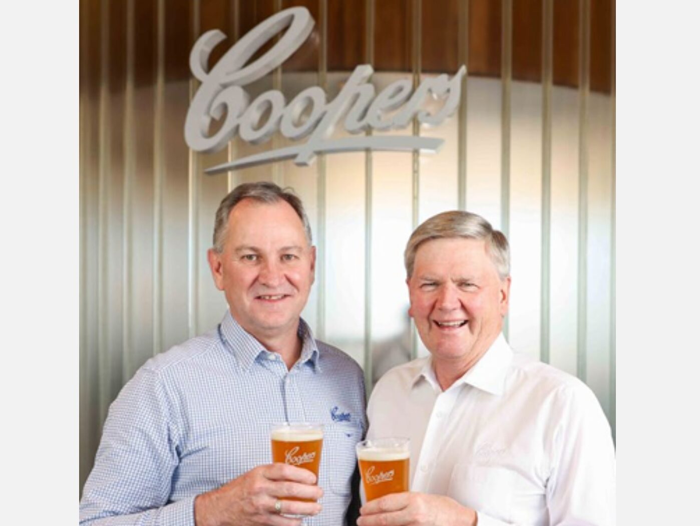 Australia’s famous Coopers logo heading for the top shelf!